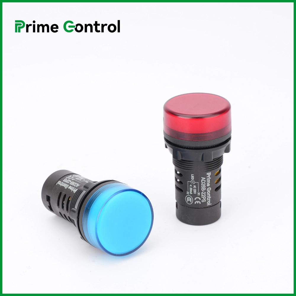 Round Head 22mm Cutout Diameter Switchgear Control Signal Indicator