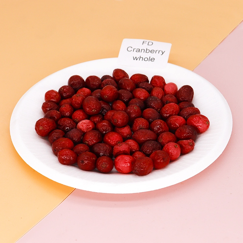 Wholesale/Supplier Best Quality Cheapest Vacuum Whole Dried Cranberry Freeze Organic Dried Cranberries