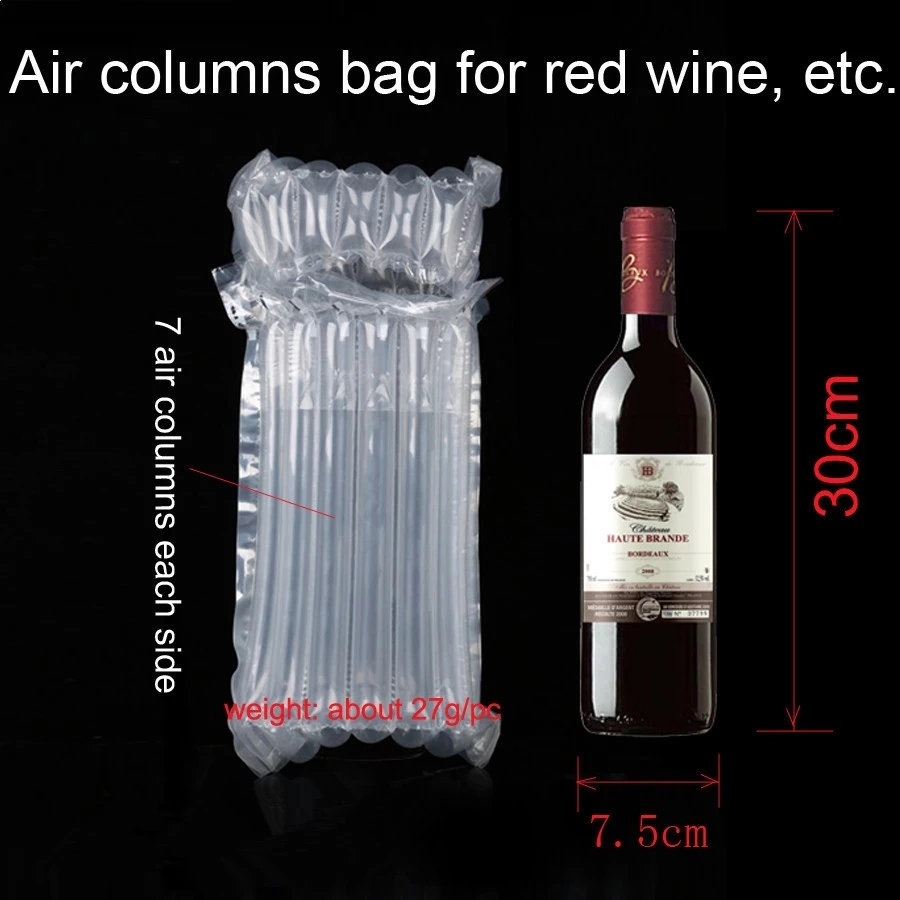 Coussin d'air bag double bouteille de 750ml de Dunnage Bag
