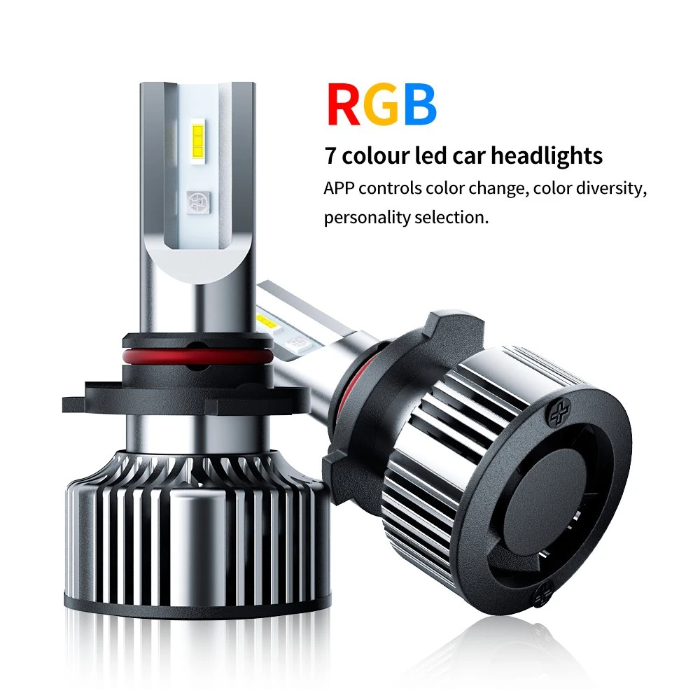 H4 Near-Far Integration with Lens Bulb Car LED Headlights Motorcycle Truck Modified Strong Laser Light