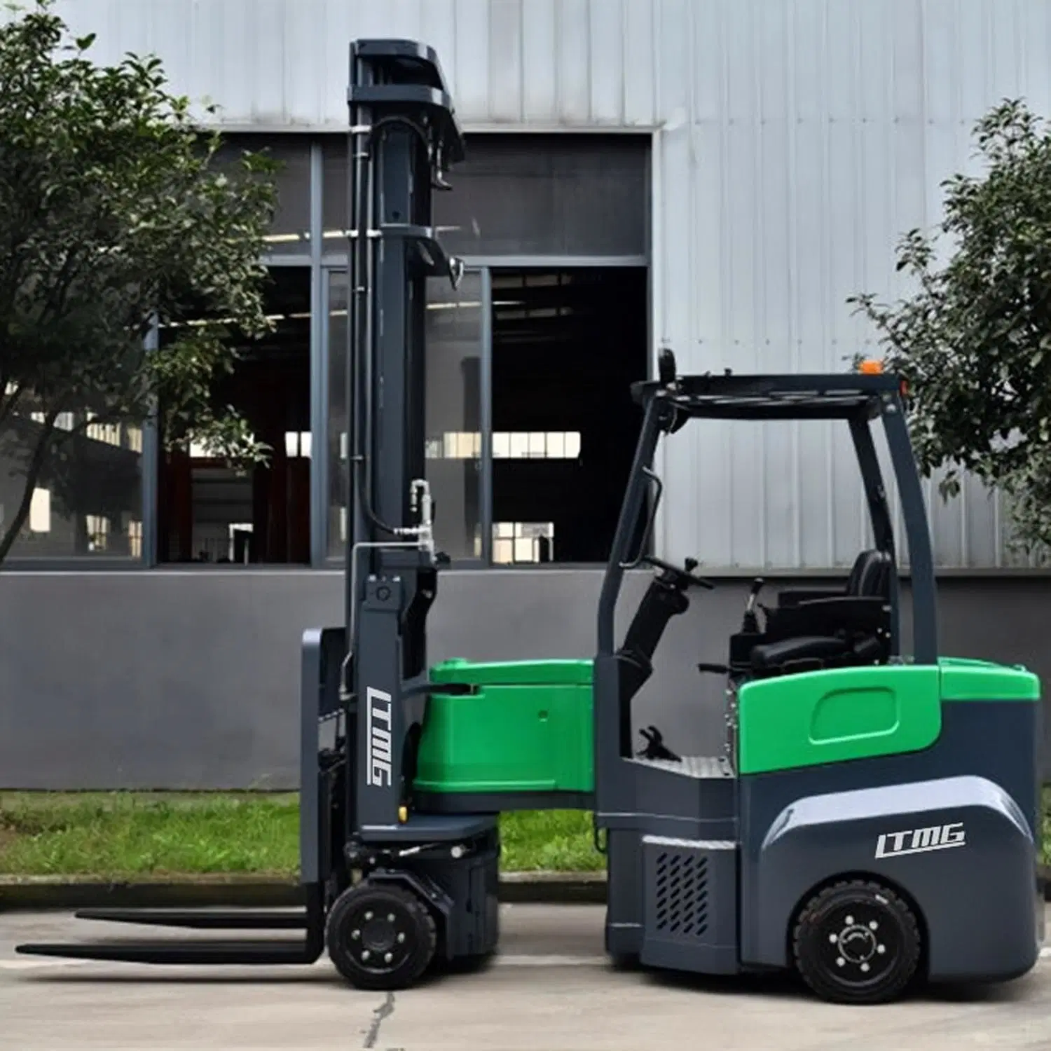 ISO quente marcação Electric corredor estreito carro para venda reach stacker Truck Frb15