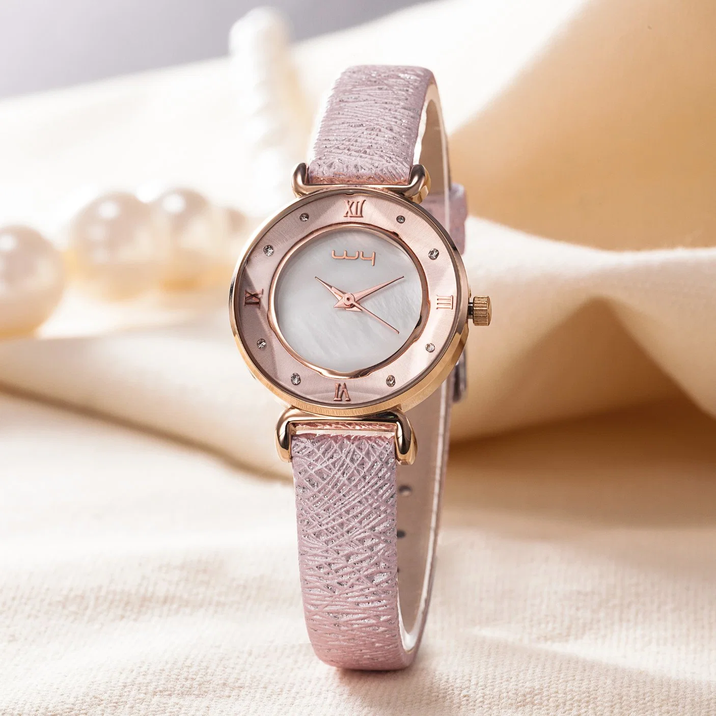 Cheap Vogue Modern Lady Classic Charming Women Wrist Watch Wy-094