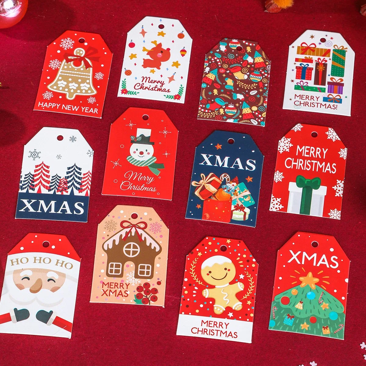 Holiday Hanging String Gift Tags for Wholesale