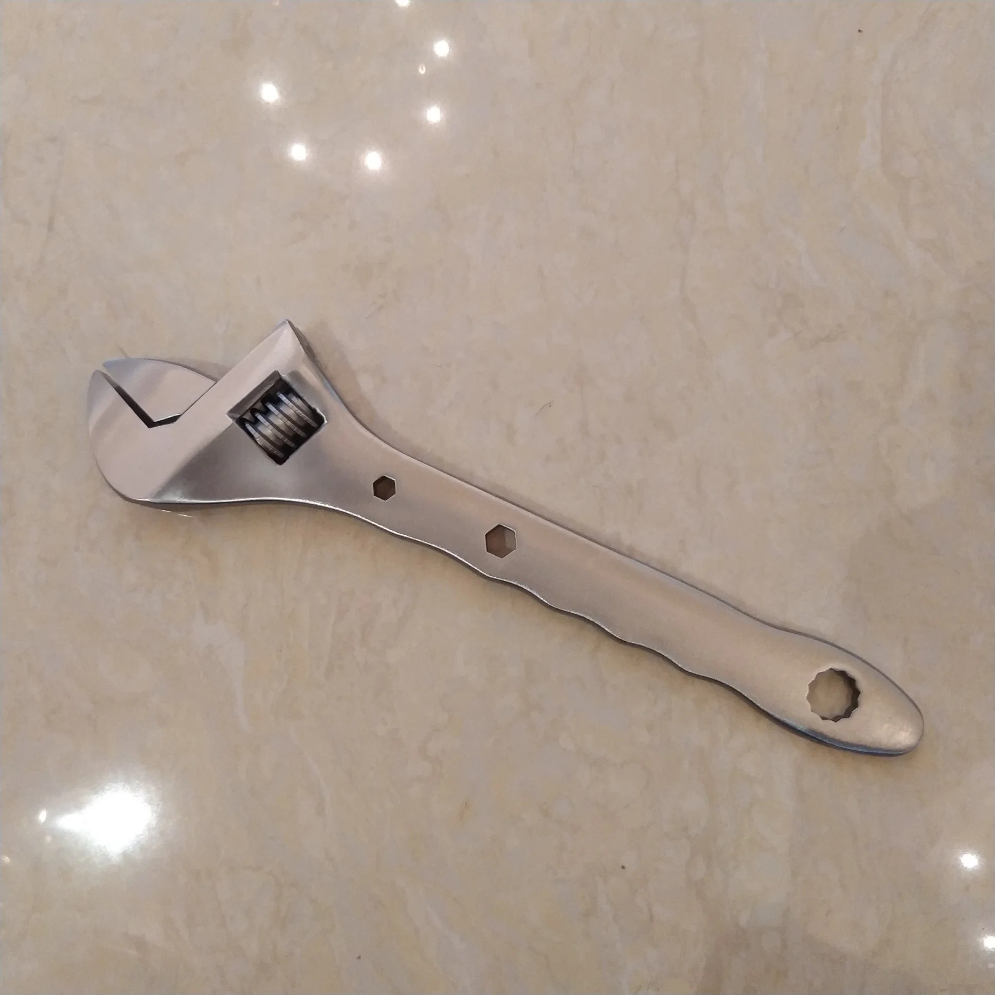 Stainless Steel Adjustable Wrench 250 mm; Ss 304/420/316