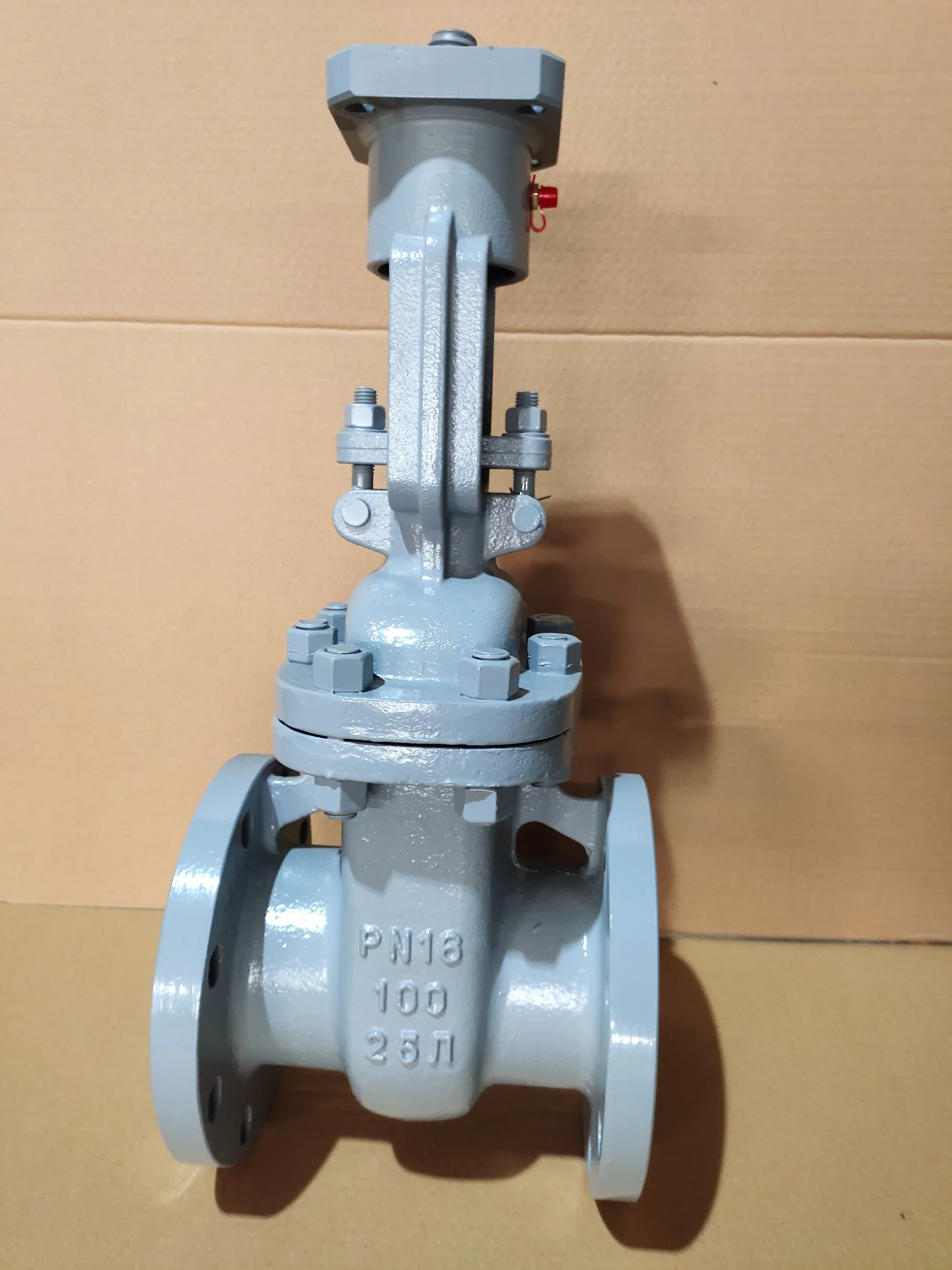 Electric /Pneumatic Flange End Carbon Steel Casting Wcb Gate Valve