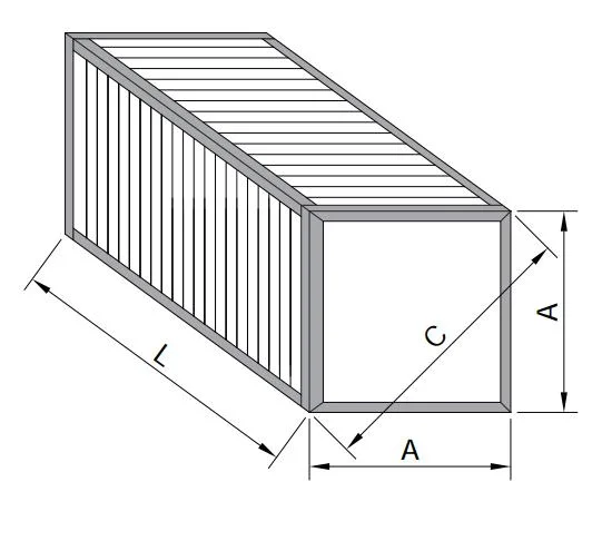 Holtop Ahu Rekuperator Crossflow Aluminum Air Dryer Heat Exchanger Recuperator Core