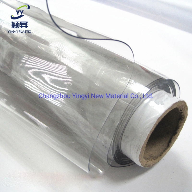 Yingyi Big Large Size Plastic Soft Customized Logo PE Packing Film Roll Polyethylene Mattress Film Transparent Packaging PVC Film