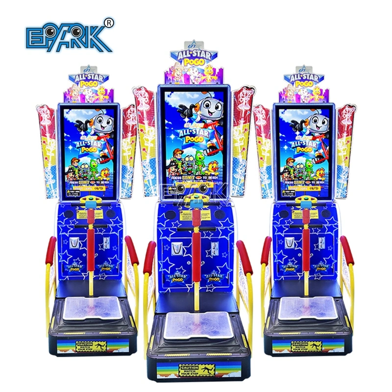 Pogo All Star en el interior del deporte de Monedas Arcade saltos de la máquina máquina de juego