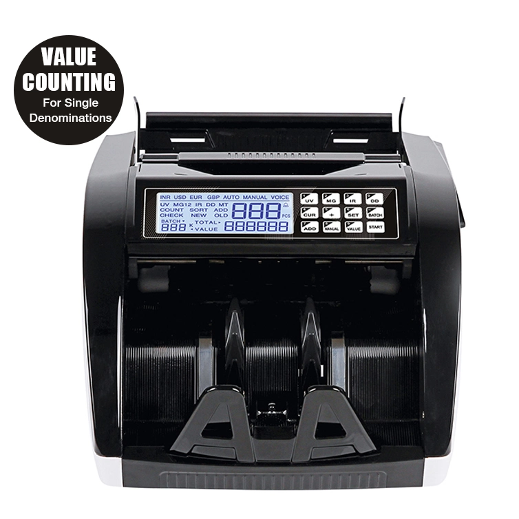 Banknote Counter Financial Equipment Counterfeit Money Detector Bill Counter Contadoras De Monedas Maquina Contar Dinero Detector Falsos