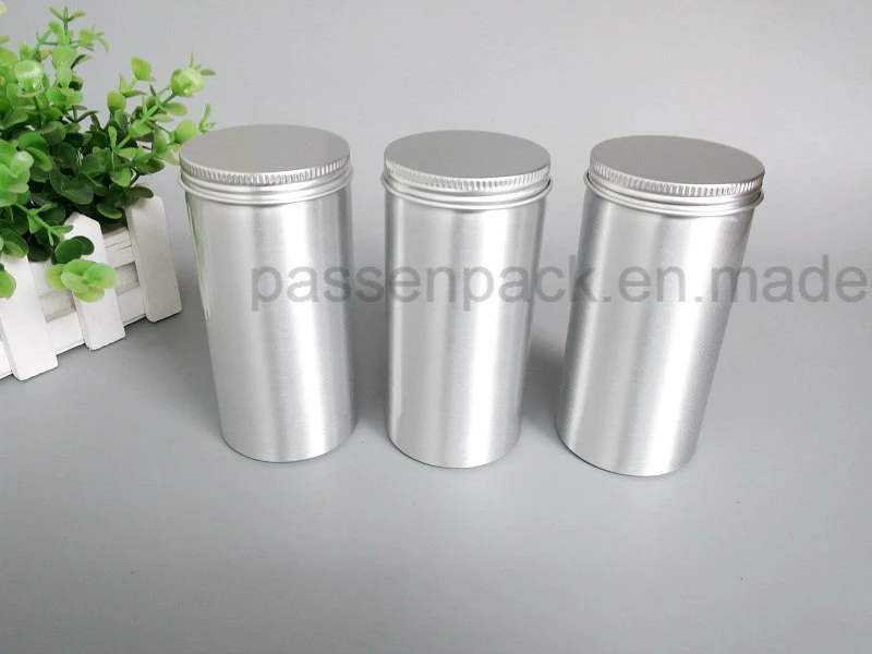 300ml Aluminum Tea Canister with Screw Lid (FDA certified)