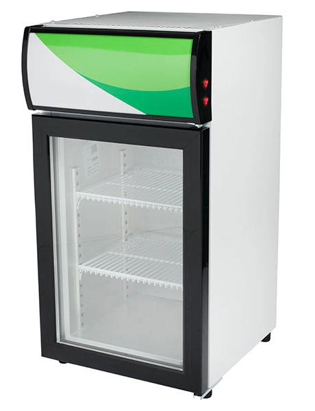 Ice-Cream 50 Liter Fridge Refrigerator Freezer 2 Adjustable Shelfs with Automatic Drain-Water Evaporating