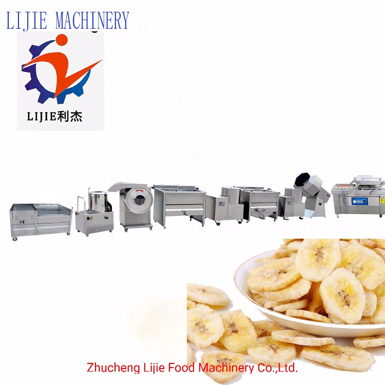 Automatic Plantain Chips Banana Chips Processing Machine Line