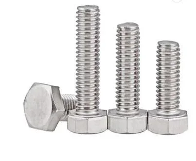 Hexagon Head Bolt Grade 4.8/ 8.8/ 10.9/ 12.9 Half Thread and Whole Thread Hex Bolt and Nut Used for The Structional or Building Material 40crmo Alloy Steel