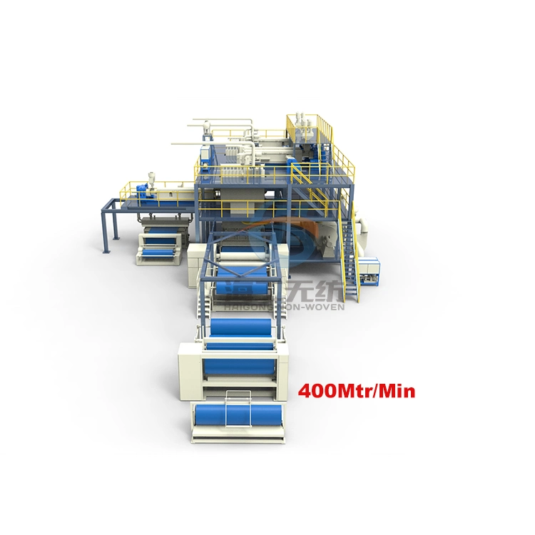 High Quality Nonwoven Fabric Cloth Produce Line Melt Blown Cloth Cutting Machine