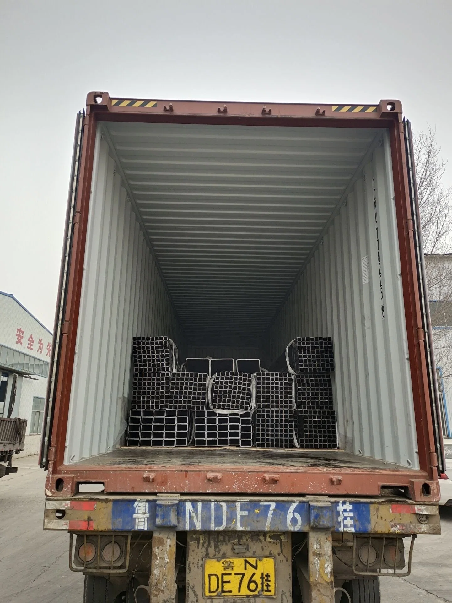 Q235/Q195/Q345/A36/10*10-600*600mm/0.5-12.0mm/Pre Galvanized/Hot DIP Galvanized/Black Mild/ERW/Welded/Stainless/Square/Rectangular Steel Tube for Construction