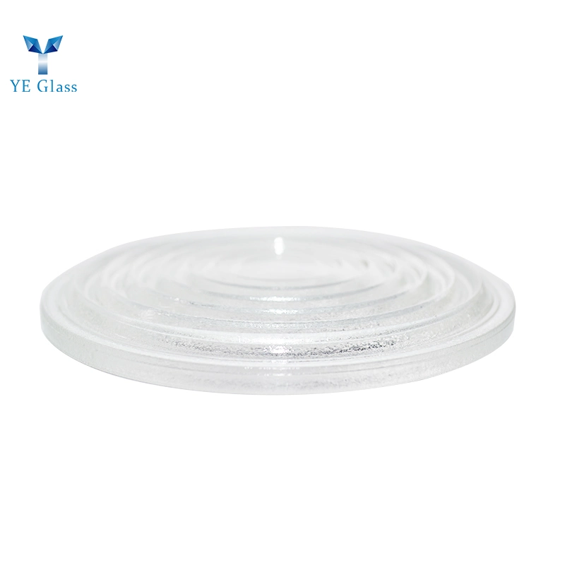 Custom Pressed Clear Glass Convex Lens Magnifying Glass Lens