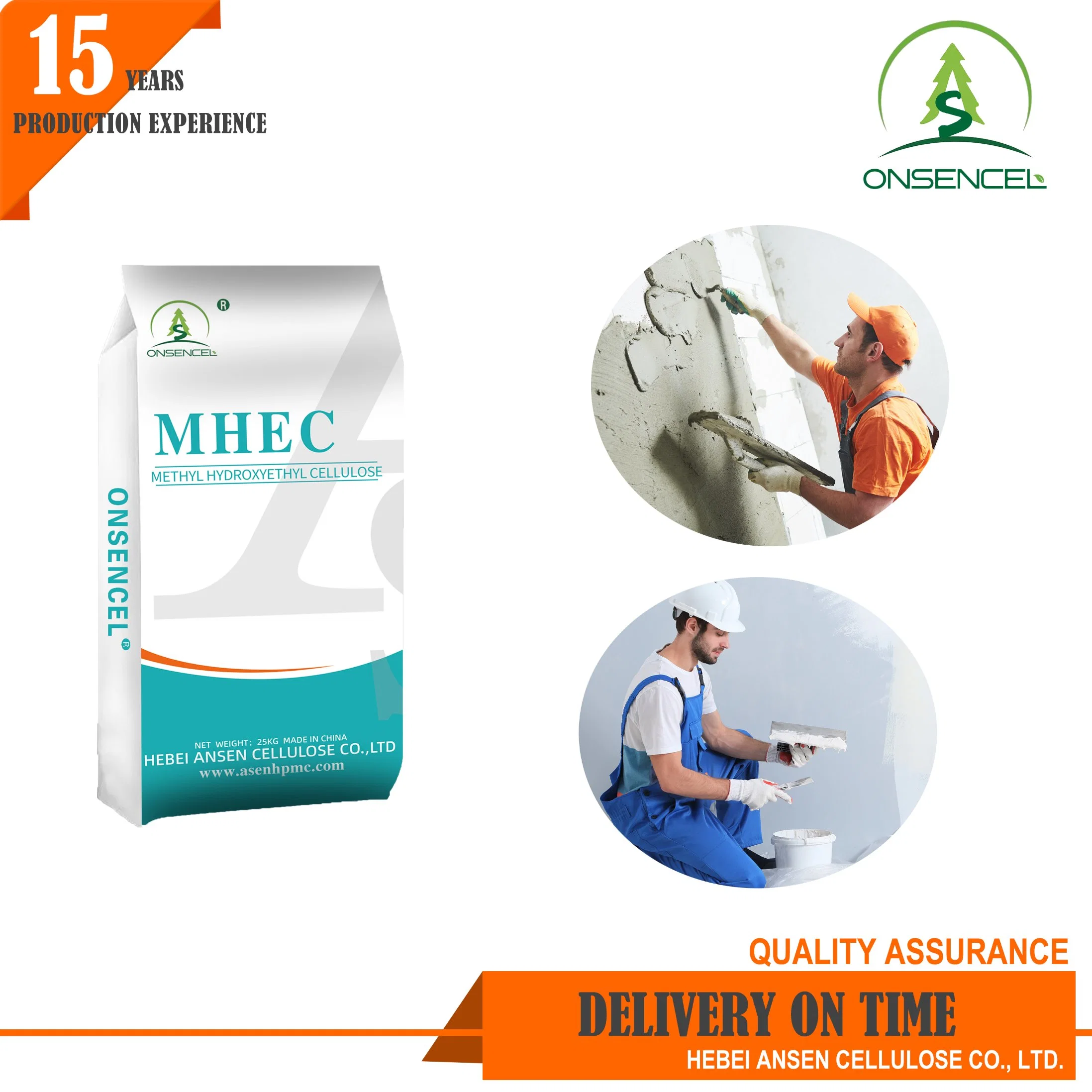 HPMC Chemicals Raw Materials Powder Tile Adhesive Additives