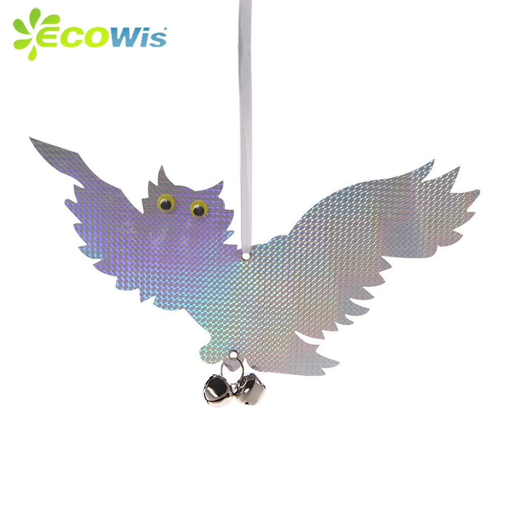 2 Packs 16 Inches Width Pest Control Holographic Bird Repellent Owls