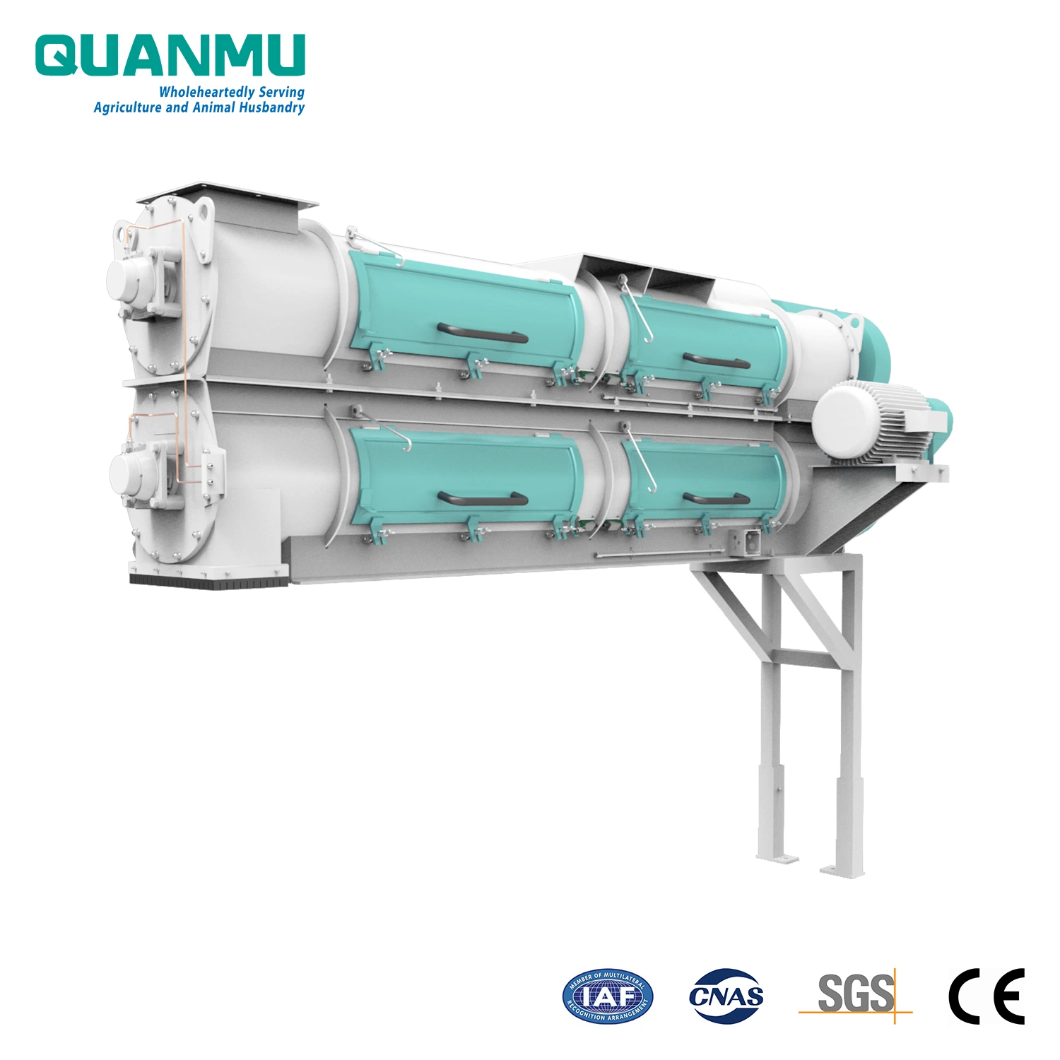 Cattle and Ruminant Animal Feed Paddle Steam Conditioner for Pellet Mill