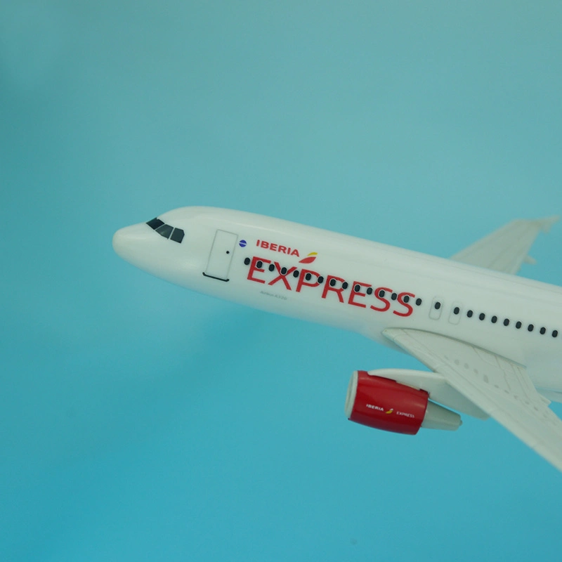 Czech Airlines A320 de 37cm de plástico de la colección de aviones escala 1/100