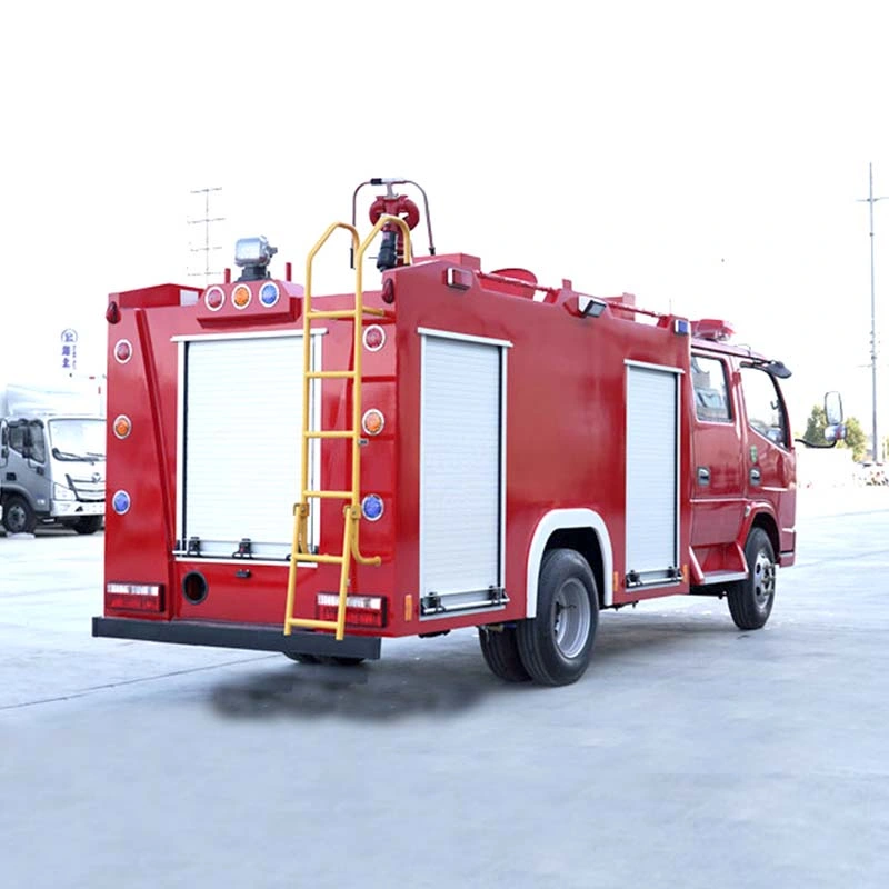 Good Price 2000 Liter 2m3 Water Tank Dongfeng Fire Fighting Truck