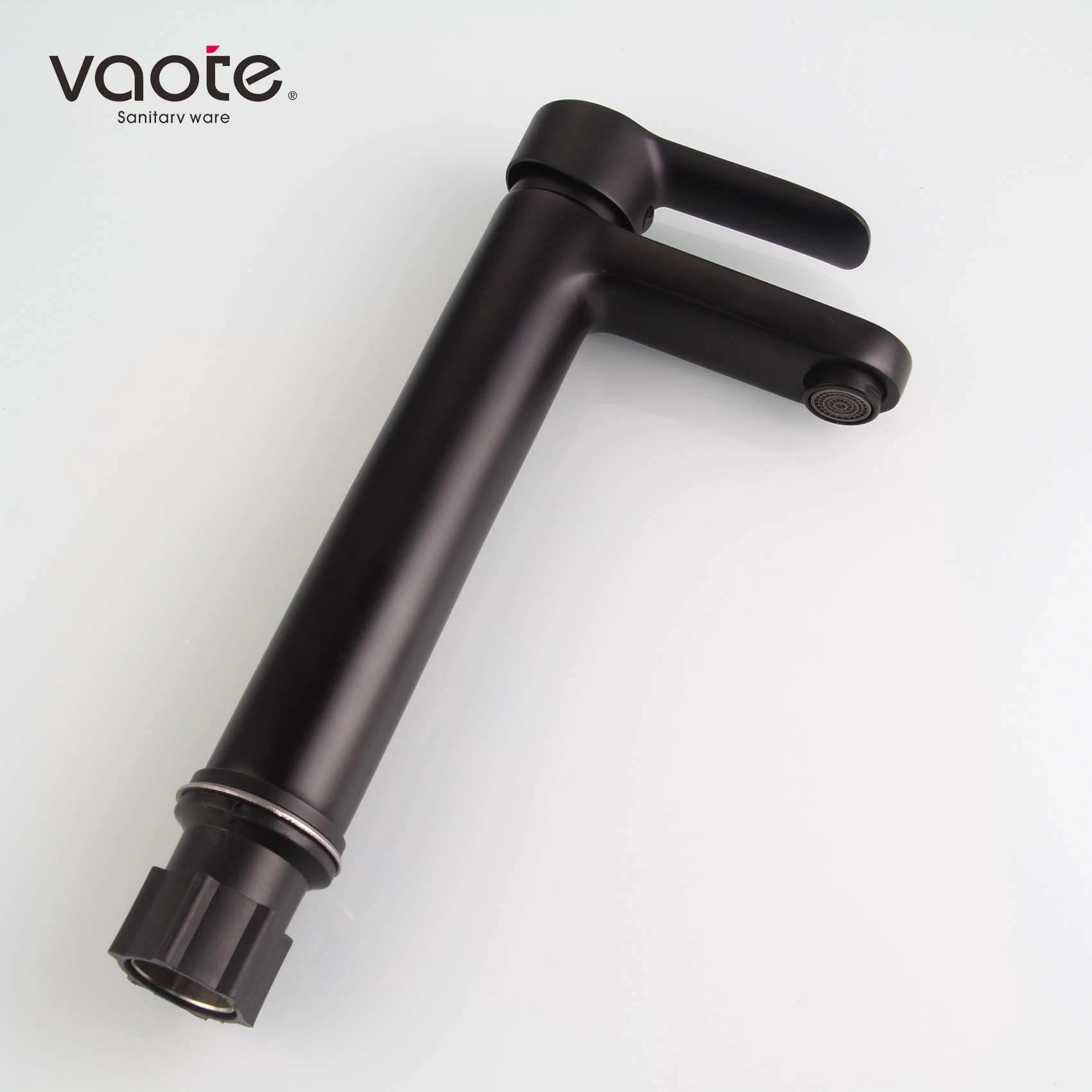 Single Lever Basin Mixer in Matte Black Finish (VT17103-1)