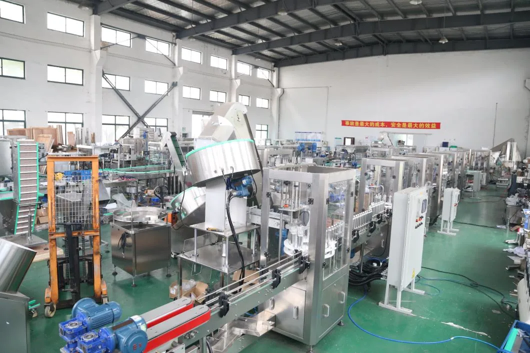 Automatic 6 Heads Liquid Piston Pump Filling Machine for The Pump Head Fruit Juice Shower Gel Shampoo Crude Oil Production Machine