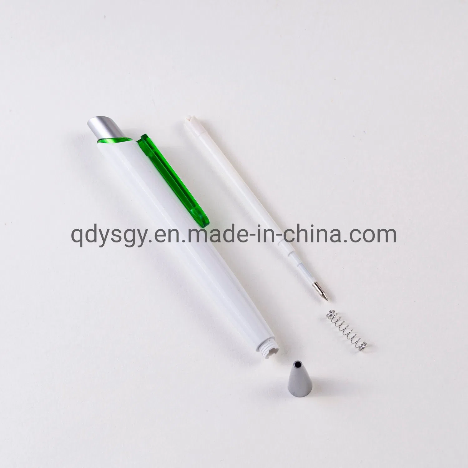 Schule Schreibwaren 1,0mm Spitze Durchmesser Hot-Selling Kunststoff Kugelschreiber