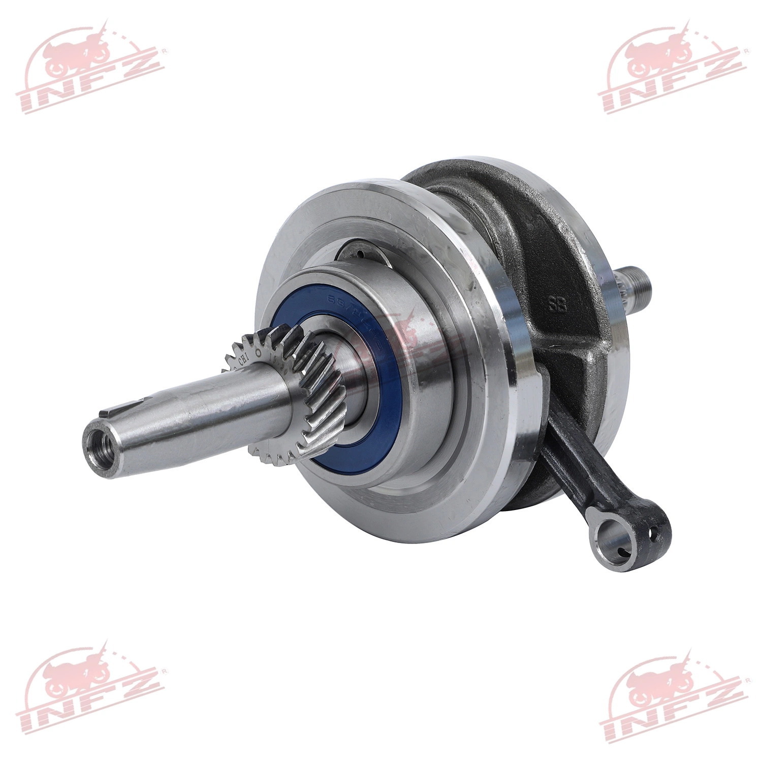 Infz Motorcycle Parts Vendors Dayun Dy150gy-6 Motorcycle Engine Crankshaft China Motorcycle Crank Shaft for Akt150