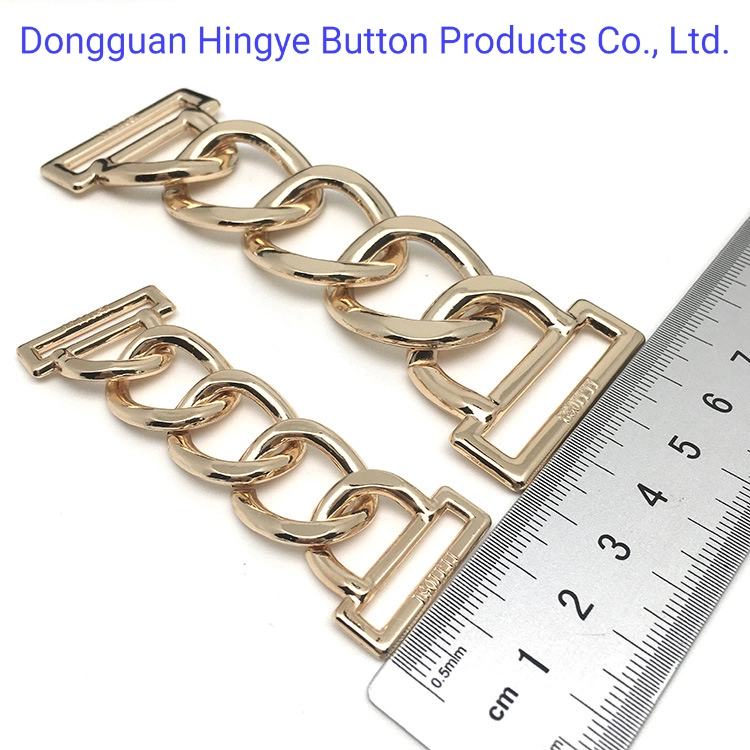 Metal Chain Buckle Links Bags Links Buckles Chains Shoes Accessories