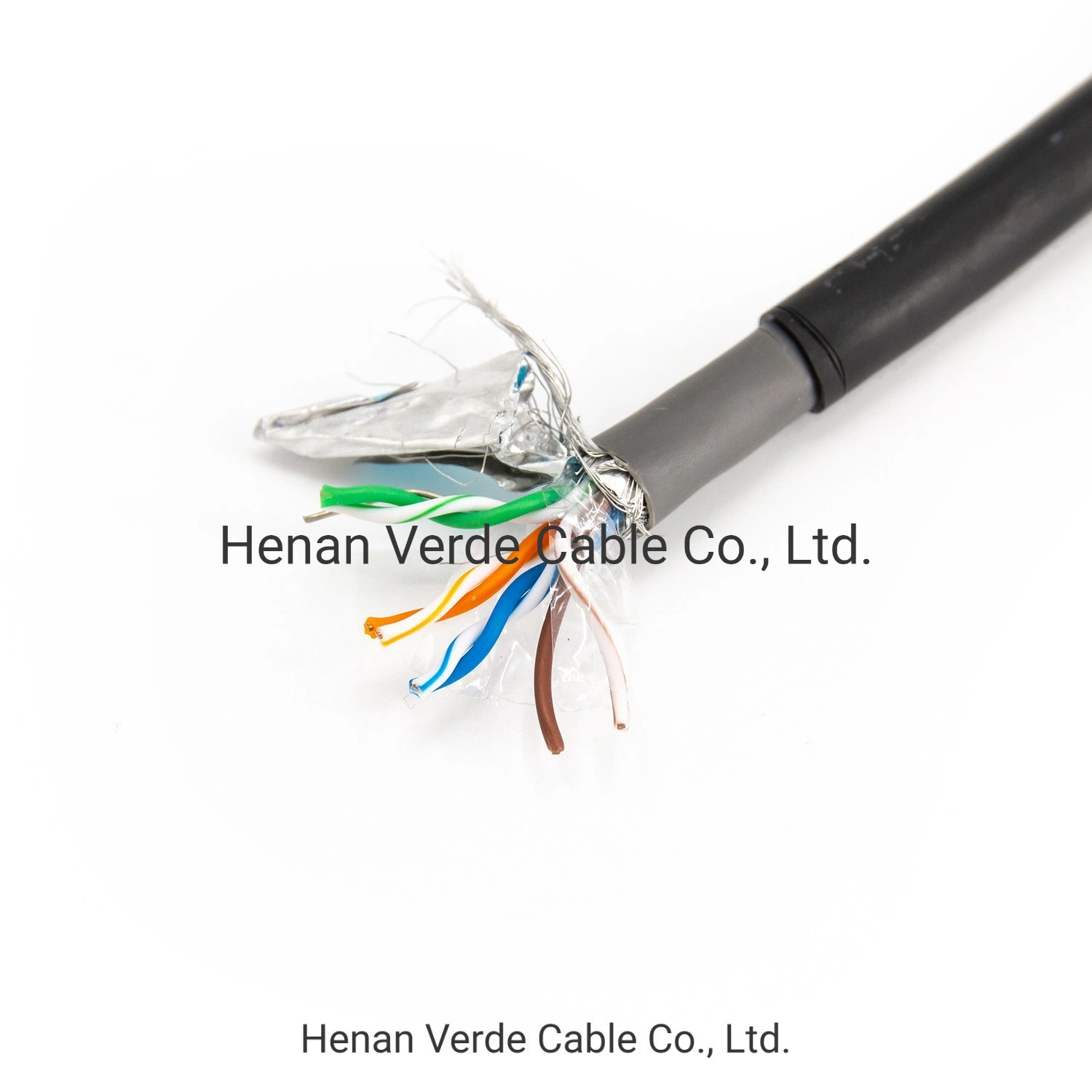 Pair Twisted Tinned Shielded Coper Wire AWG24 Signal Communication Instrument Control Cable