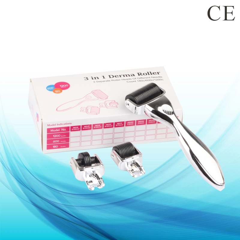 Microneedle System Derma Roller 3 in 1 Skin Care Tool for Sale
