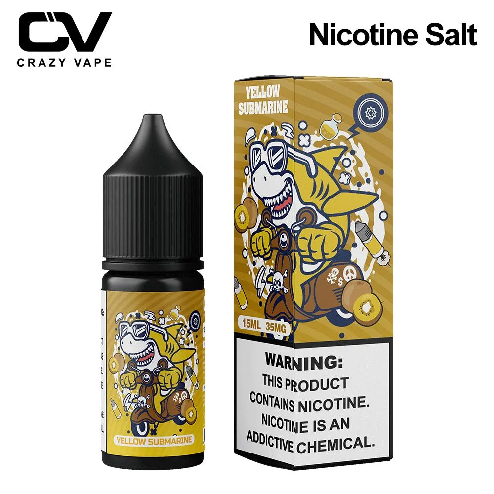 Crazy Vape Good Taste Manufacturer Wholesale/Supplier OEM ODM 15ml 35mg E Liquid E Juice for Vape