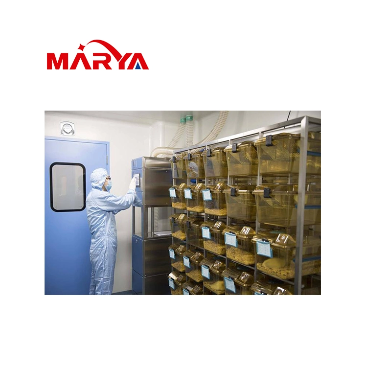 Marya CE Certificate Dust Free ISO7 Stainless Steel Clean Room Laboratories with HEPA System