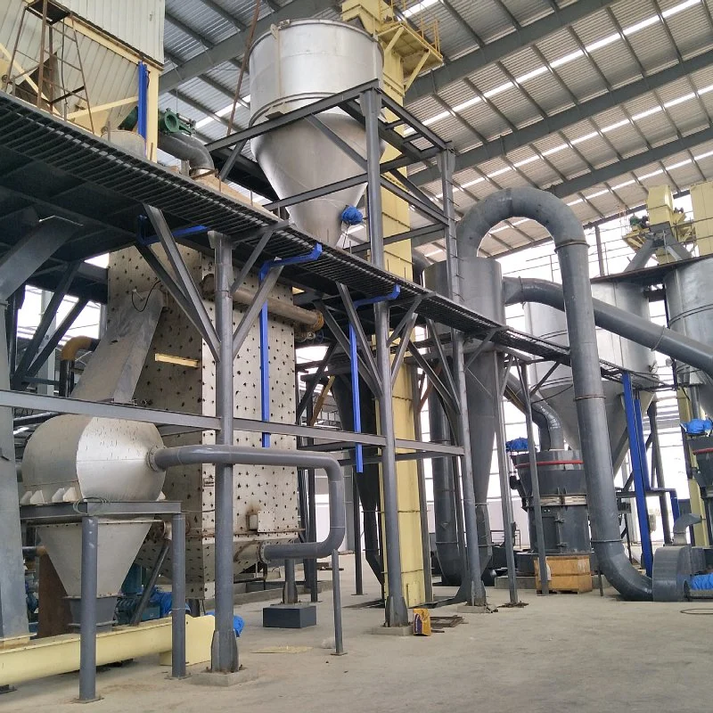 Natural Gypsum Powder 12mm Waterproof Gypsum Powder Production Line