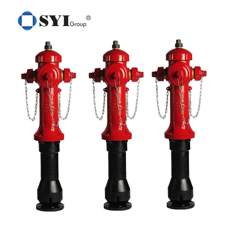 Syi Easy Maintenance Pn10/Pn16 Ductile Iron Pillar Type Fire Hydrant Price List