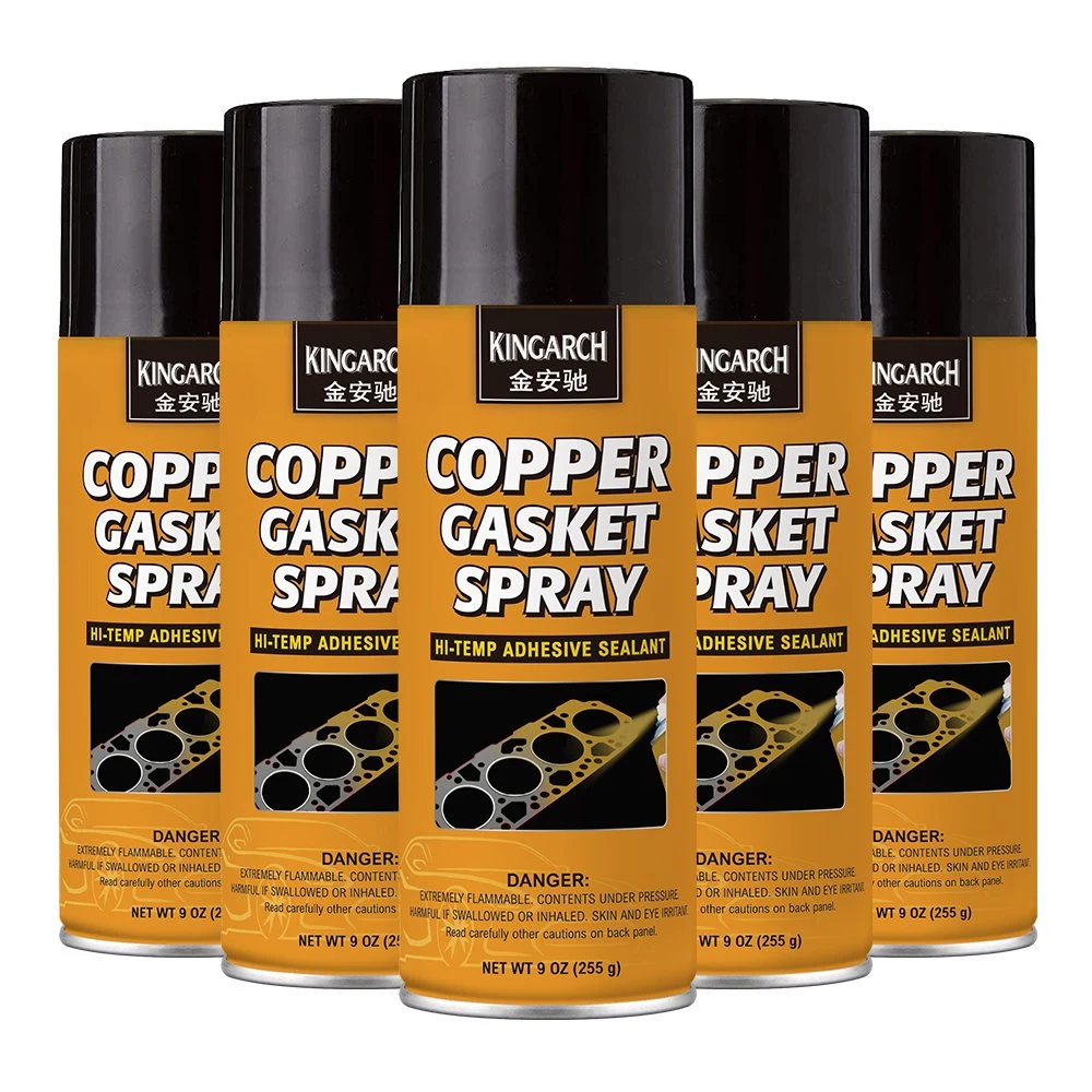 Automotive Sealant Gasket Compound Aerosol Copper Spray Gasket Sealer for Sealing Car Gaskets