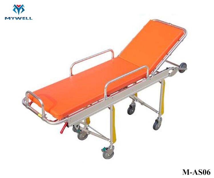 M-As06 Aluminum Hospital Emergency Ambulance Stretcher