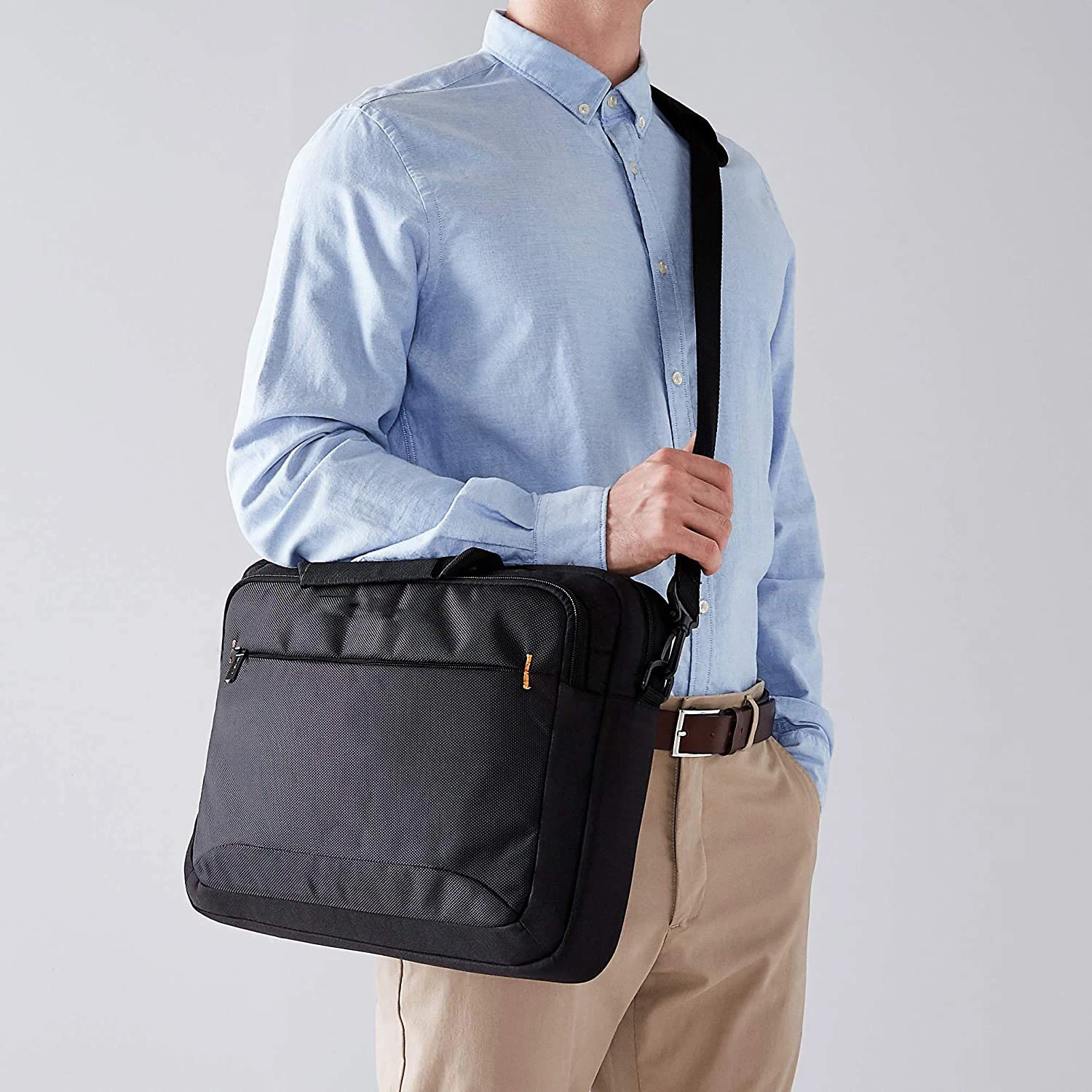 15.6 Inch Laptop Computer and Tablet Shoulder Bag Carrying Case for Men Women