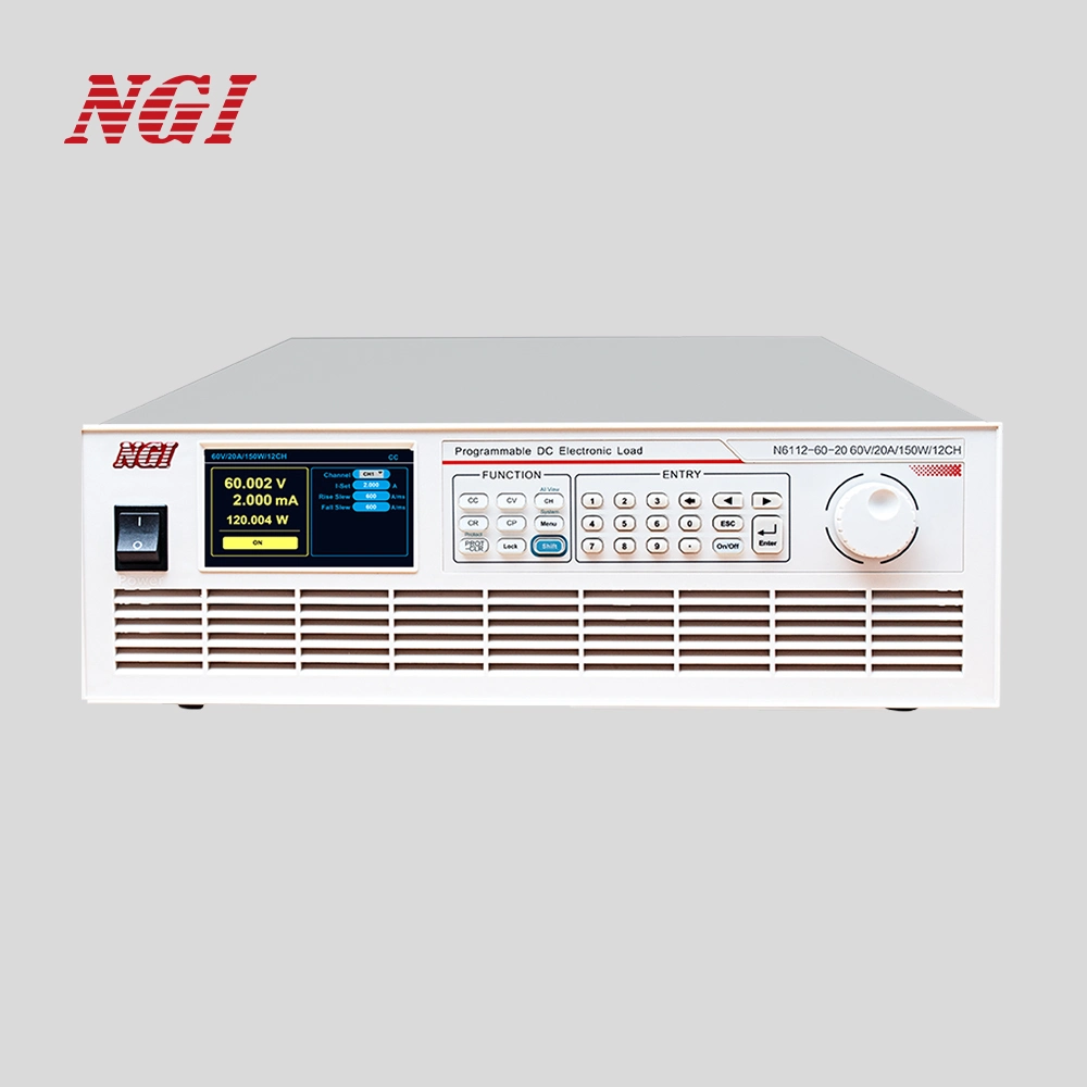 Multi Channels DC Electronic Load for Power Source Products Research and Manufacturing