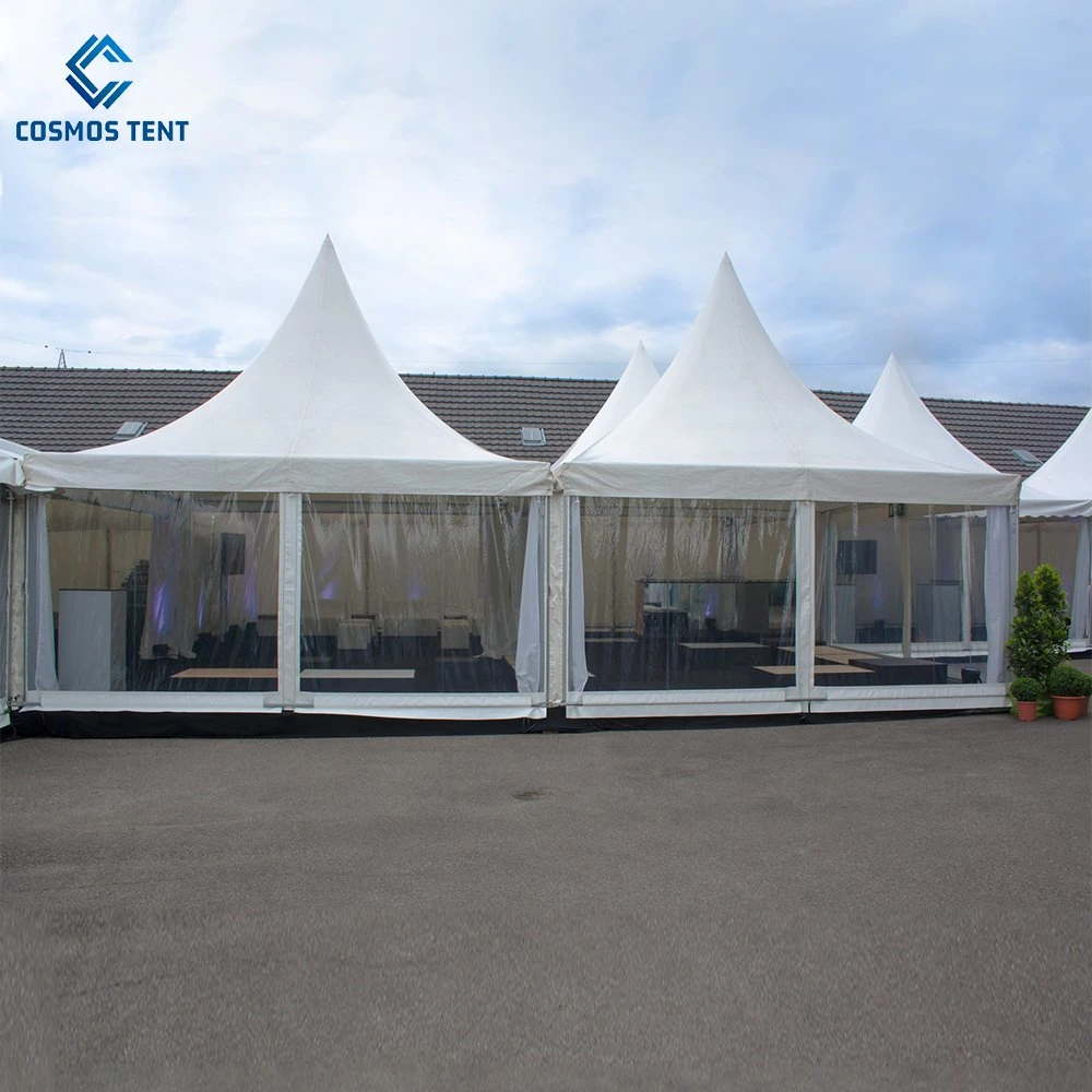 Outdoor White PVC Marquee Hochzeitsfeier Veranstaltung Strand Pagode Zelt