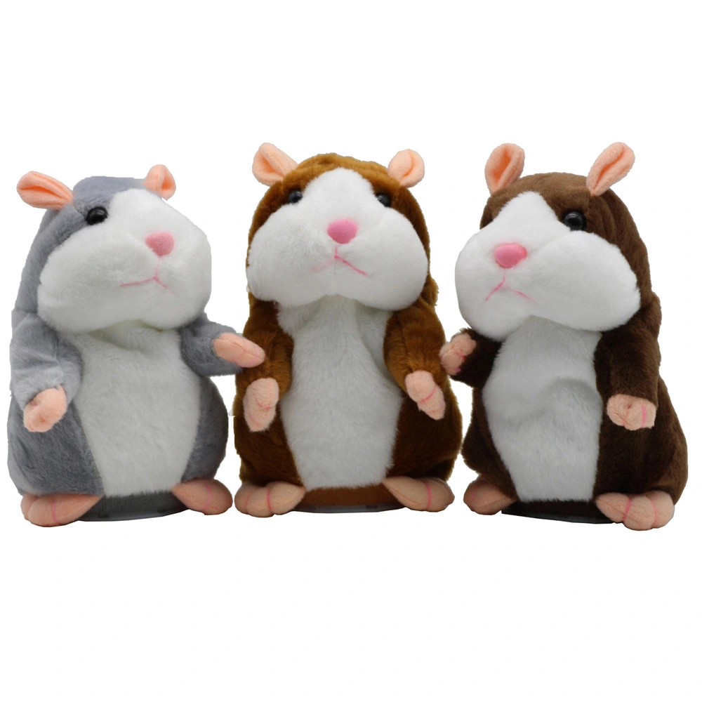 Neu Sprechender Hamster Maus Haustier Plüsch Spielzeug
