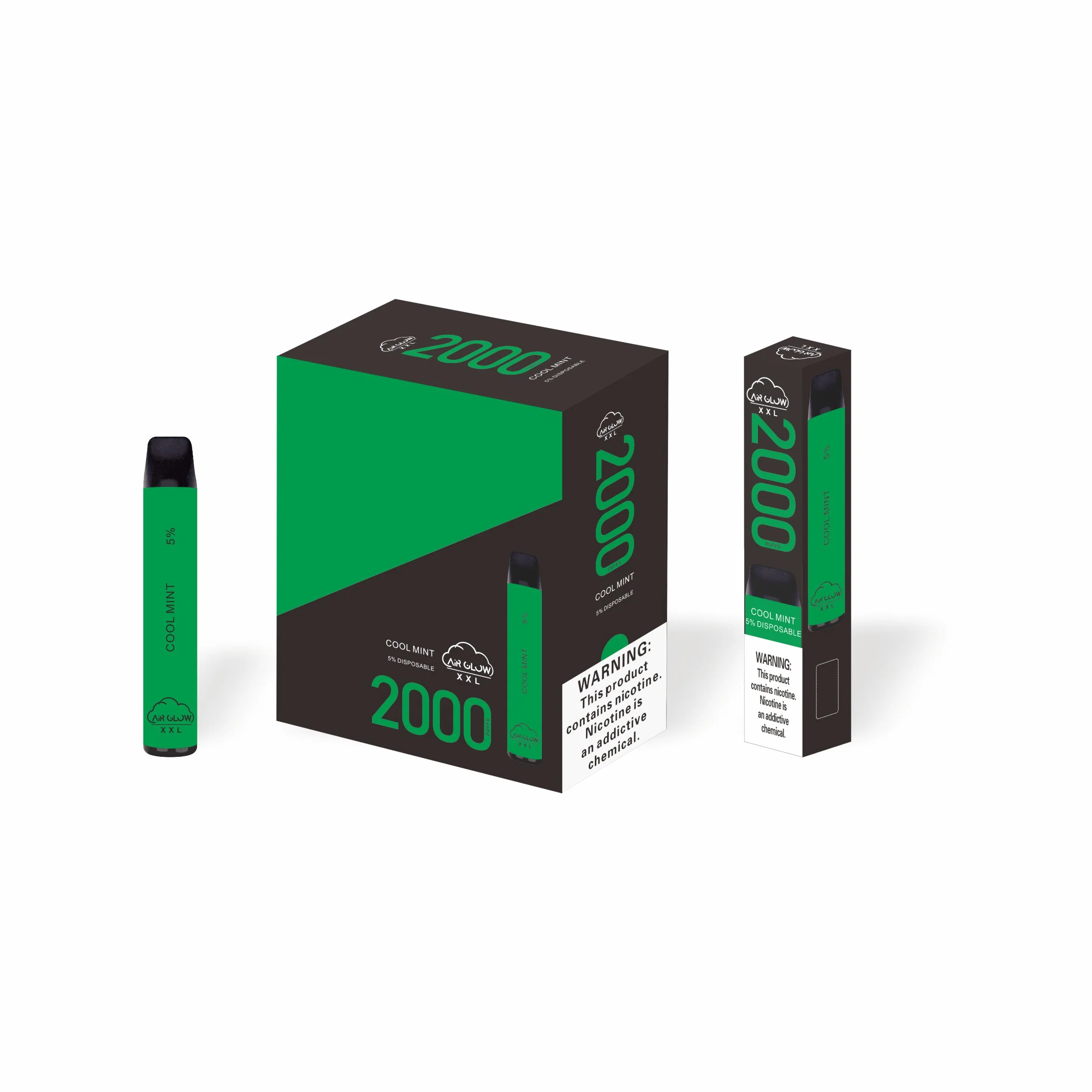 Top Selling 2000 puffs XXL marque OEM stylo à usage unique Vape, 4.5 ml E-Liquid cigarette électronique