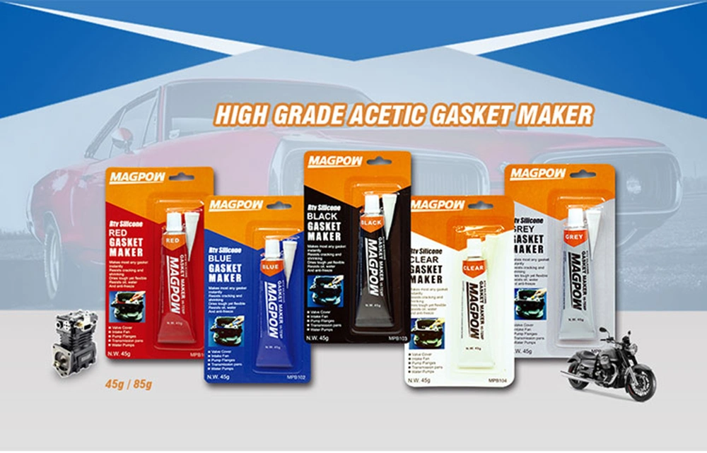 مادة منع تسرب أنبوب RTV Silicone Gasket Maker 85 جم مع 502 غراء فائق