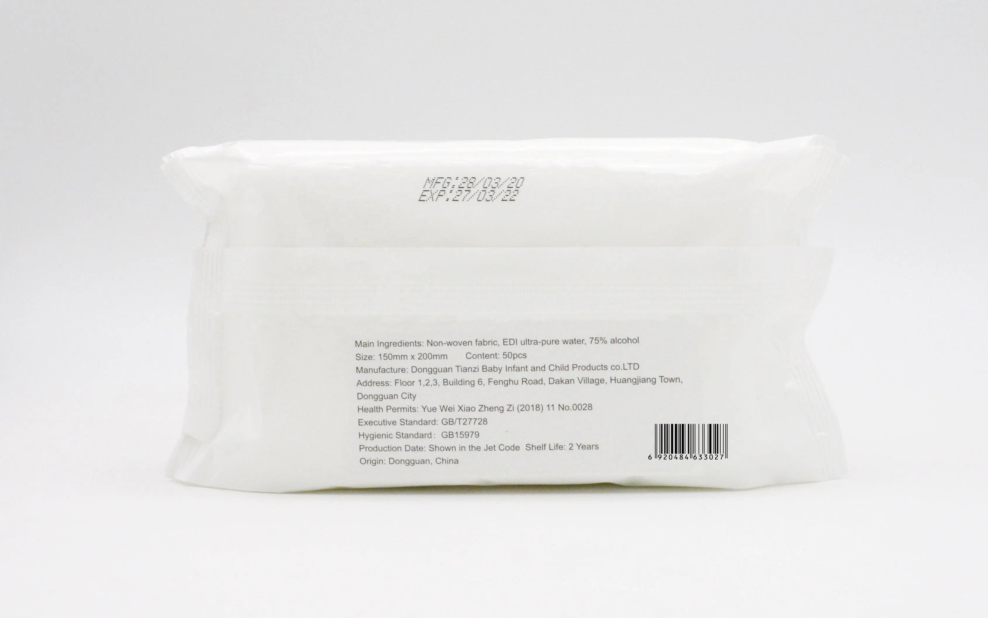 Manufacturer Spunlace Nonwoven Fabric Wet One Wet Wipes