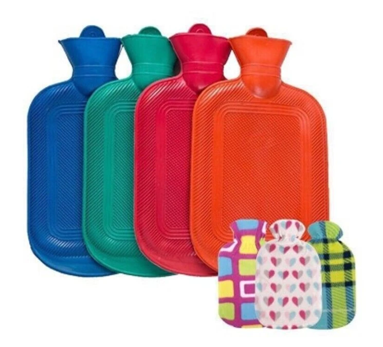 Heißwasserflasche Multi Color Gummi Wasserbeutel Therapie Erholung BS Standard Body Warming Heißwasserbeutel