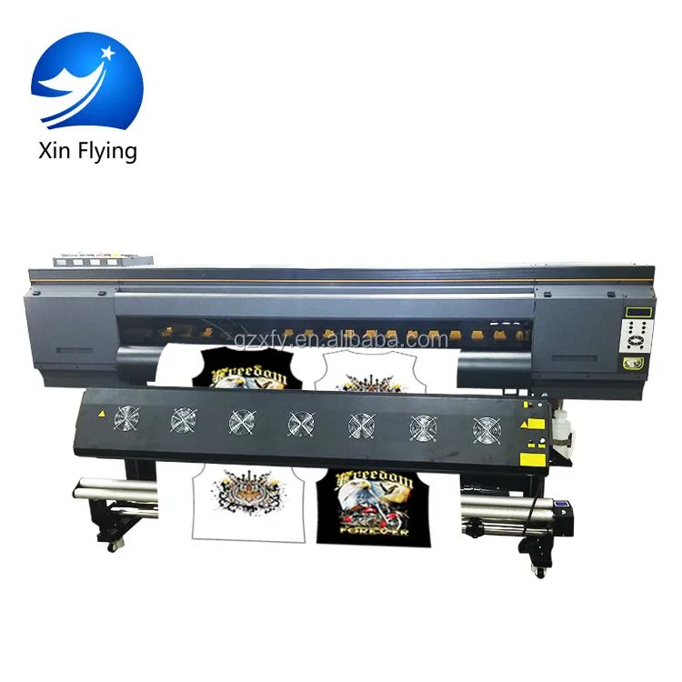 3PCS Nozzles Sublimation Digital Printer for Garment Fashion High Precision Digital Polyester Fabric Textile Printing Machine