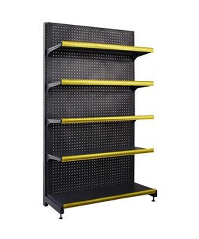 Los ganchos de pared de la rejilla de acero de malla de alambre Gridwall Soporte Panel Rack mostrar