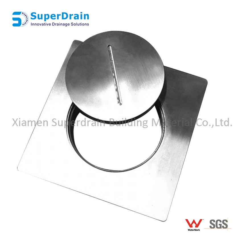 Bathroom Cleaner Stainless Steel Shower Floor Drain for Checking