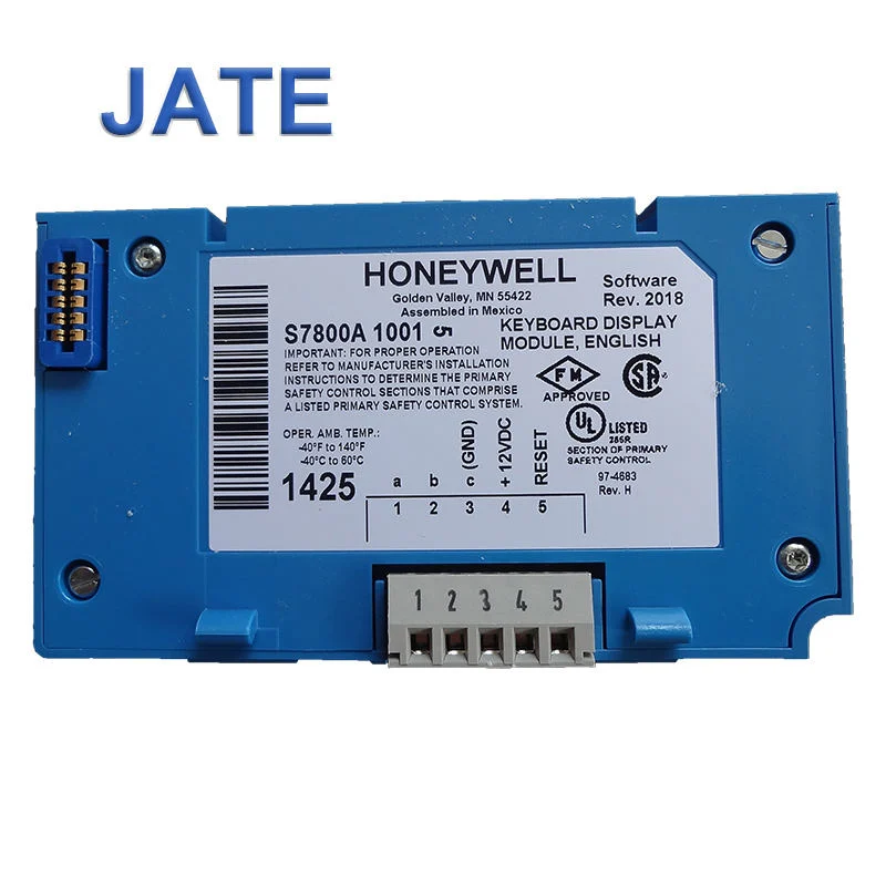 Honeywell S7800A1001 Gas Burner Data Module Display Keyboard Controller for Burner Accessories